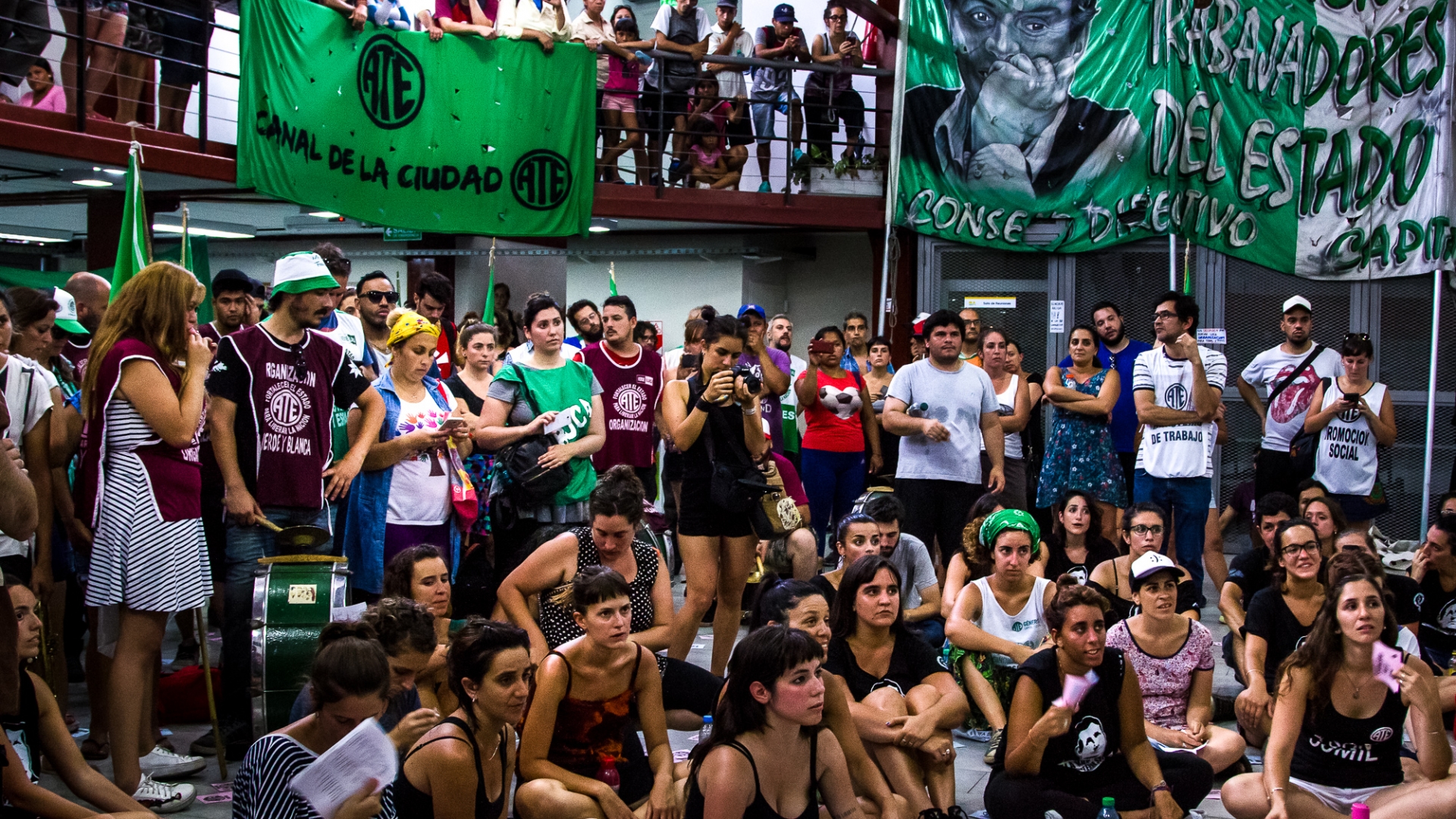 Masiva Movilización por despidos en la Villa 31